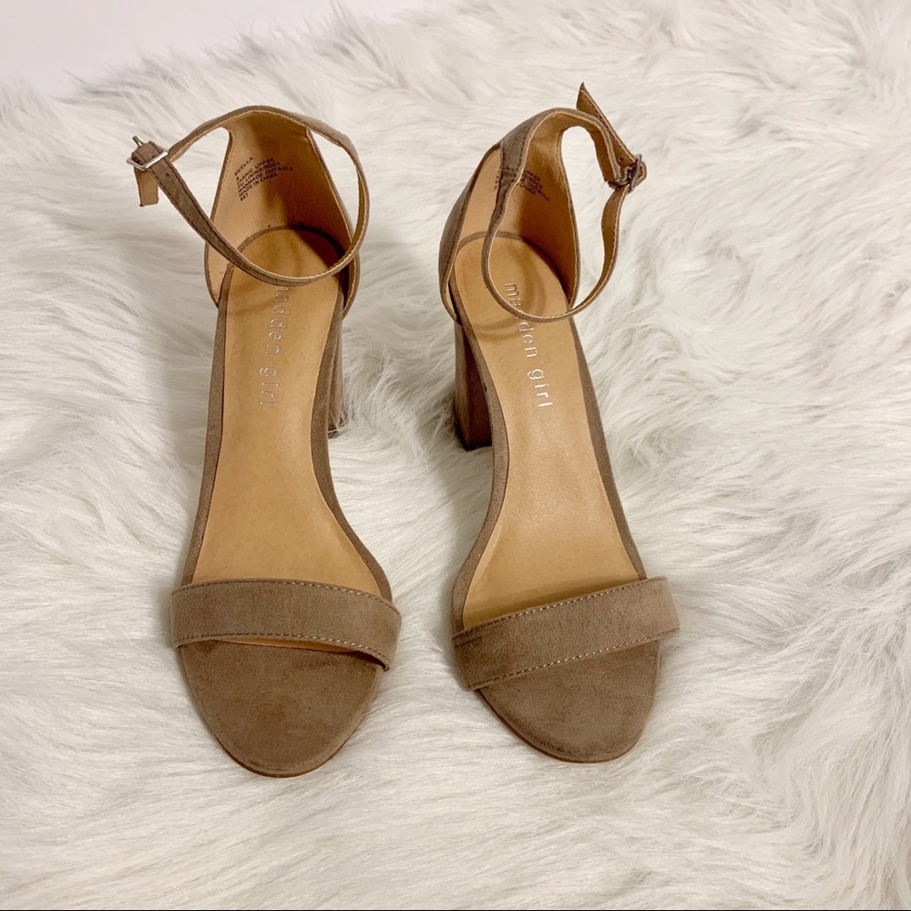 Madden girl by Steve Madden beella block heel.